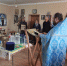 В праздник Покрова Пресвятой Богородицы за Божественной Литургией в храме Покрова Пресвятой Богородицы села Новоалександровка помолился атаман ХКО НСП БОКО ВКО «ЦКВ» - Валуйская епархия